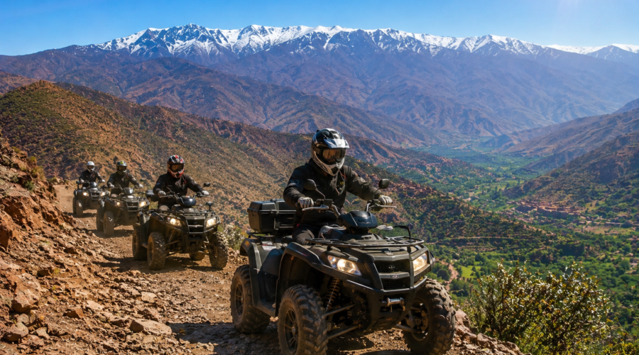 Raid Quad Atlas 4 Jours Marrakech