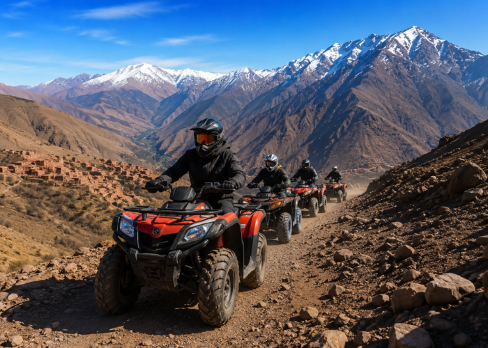 Raid Quad Atlas 5 Jours Marrakech