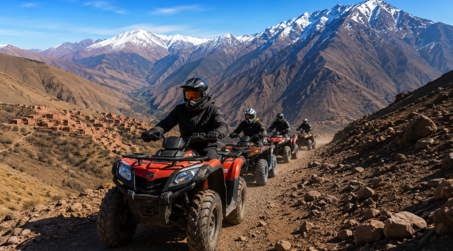Raid Quad Atlas 5 Jours Marrakech