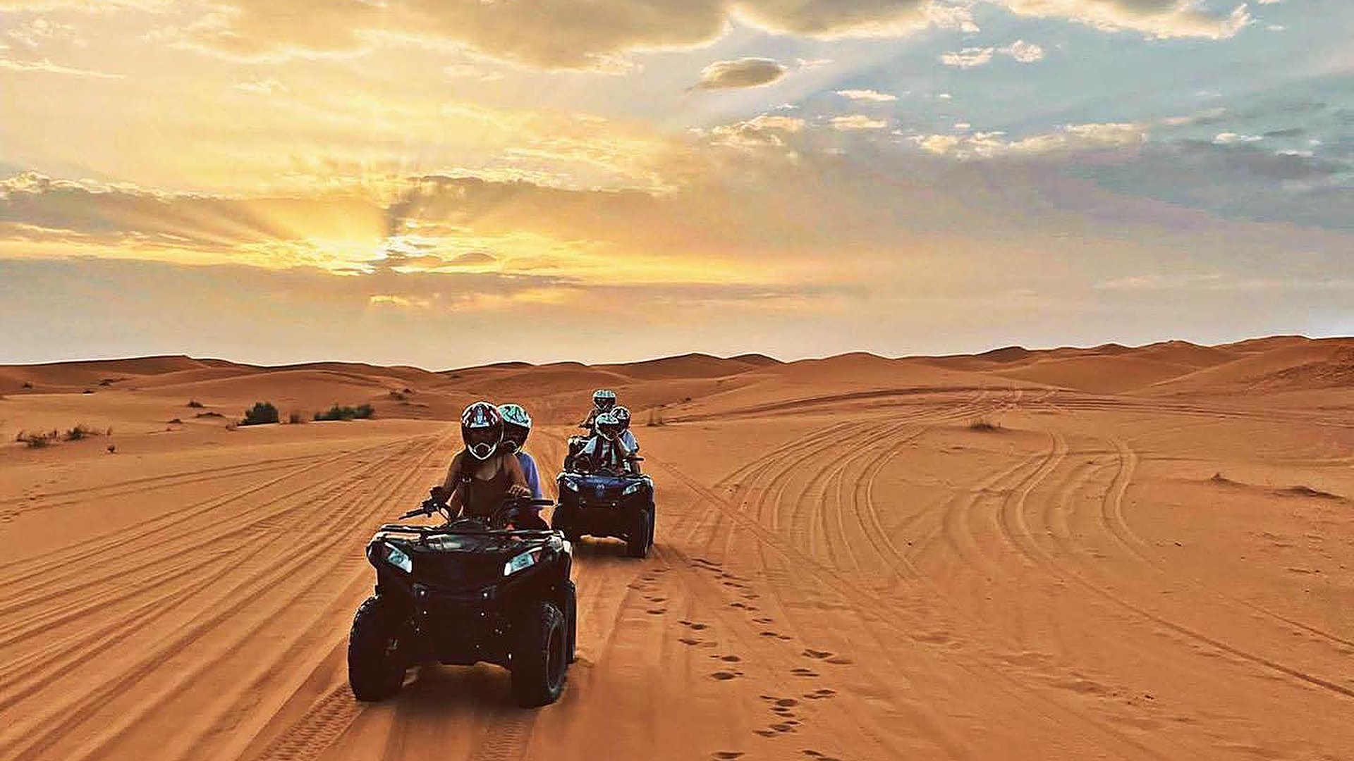 Raid quad Maroc