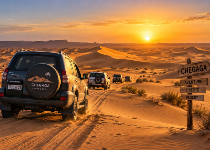 Circuit 4x4 désert Marrakech en self driving