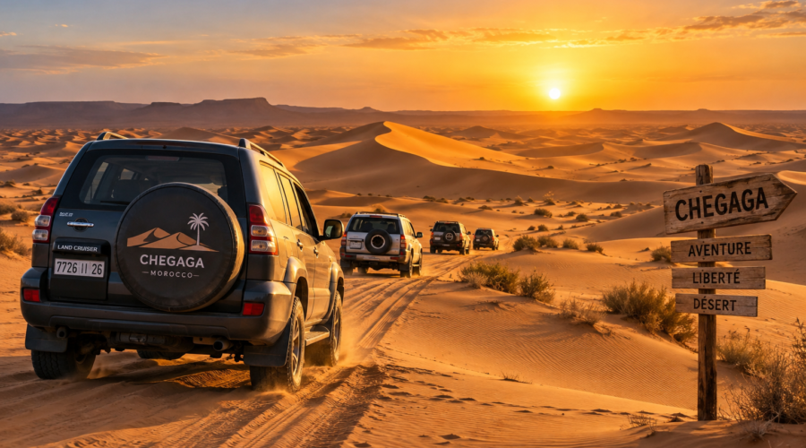 Circuit 4x4 désert Marrakech en self driving