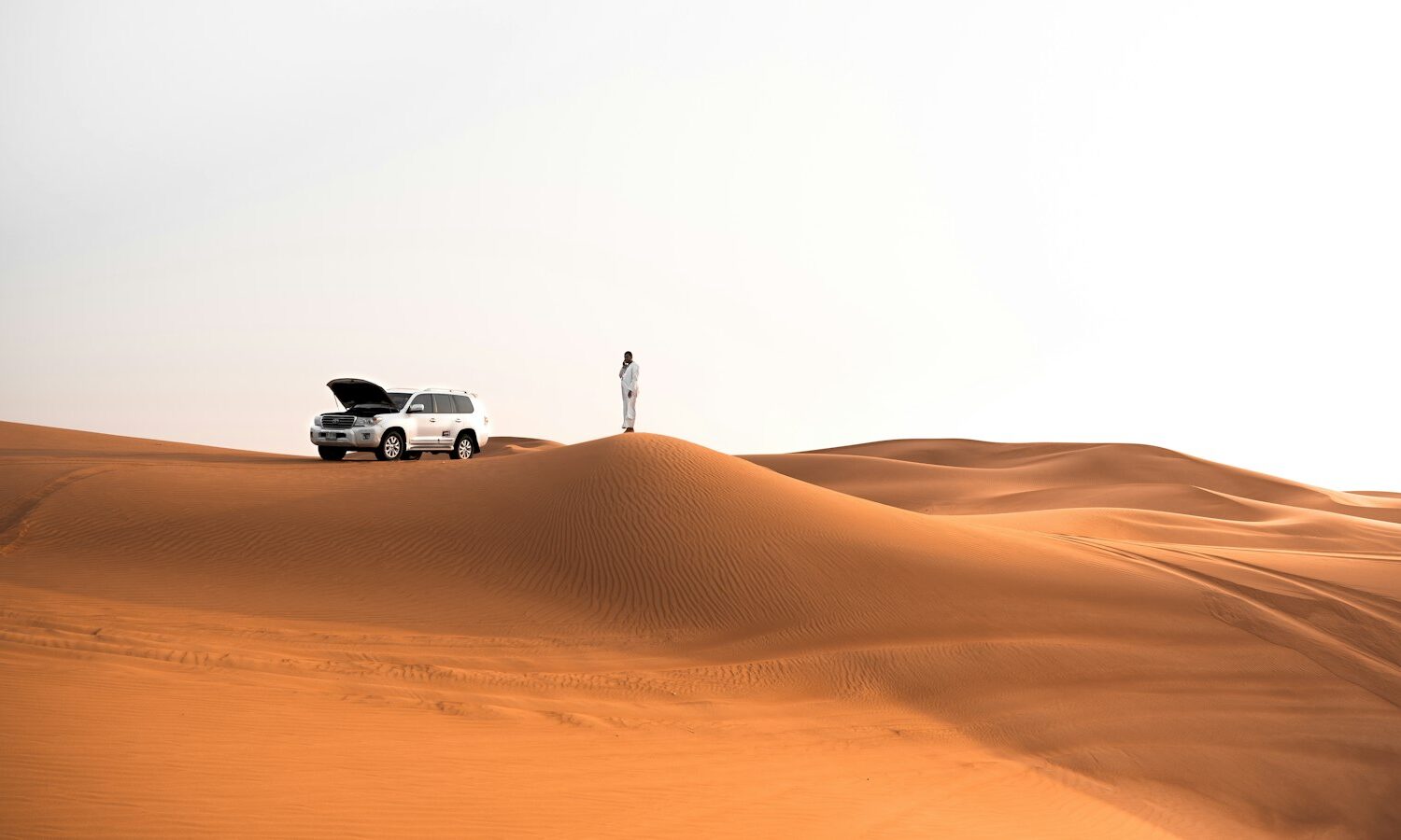 4x4 sur les dunes de sable