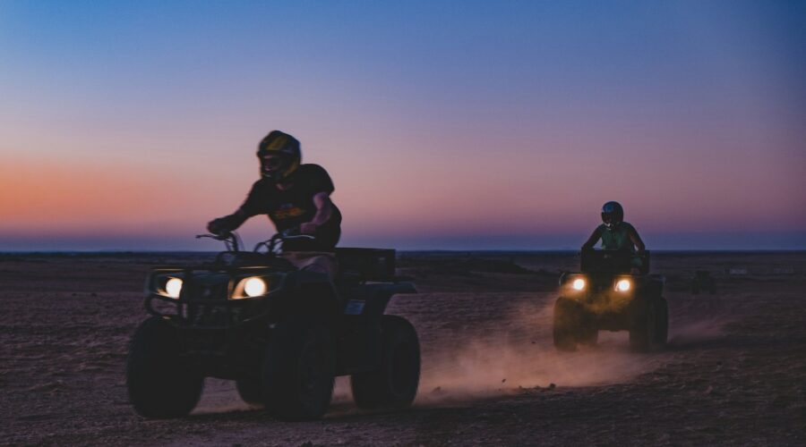 Quad Dakhla au Coucher du Soleil