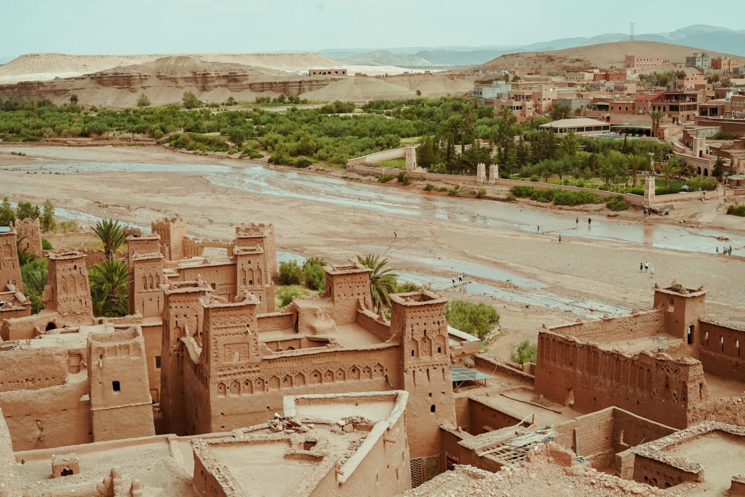 Kasbah et palmeraie du sud marocain
