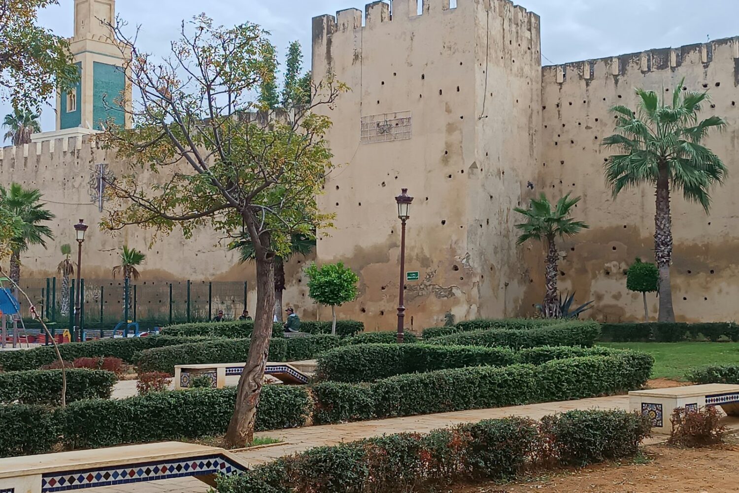 Remparts et jardins de Meknès