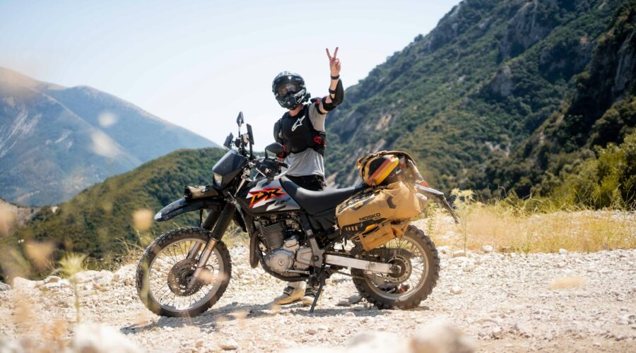 Tour du Toubkal à Moto
